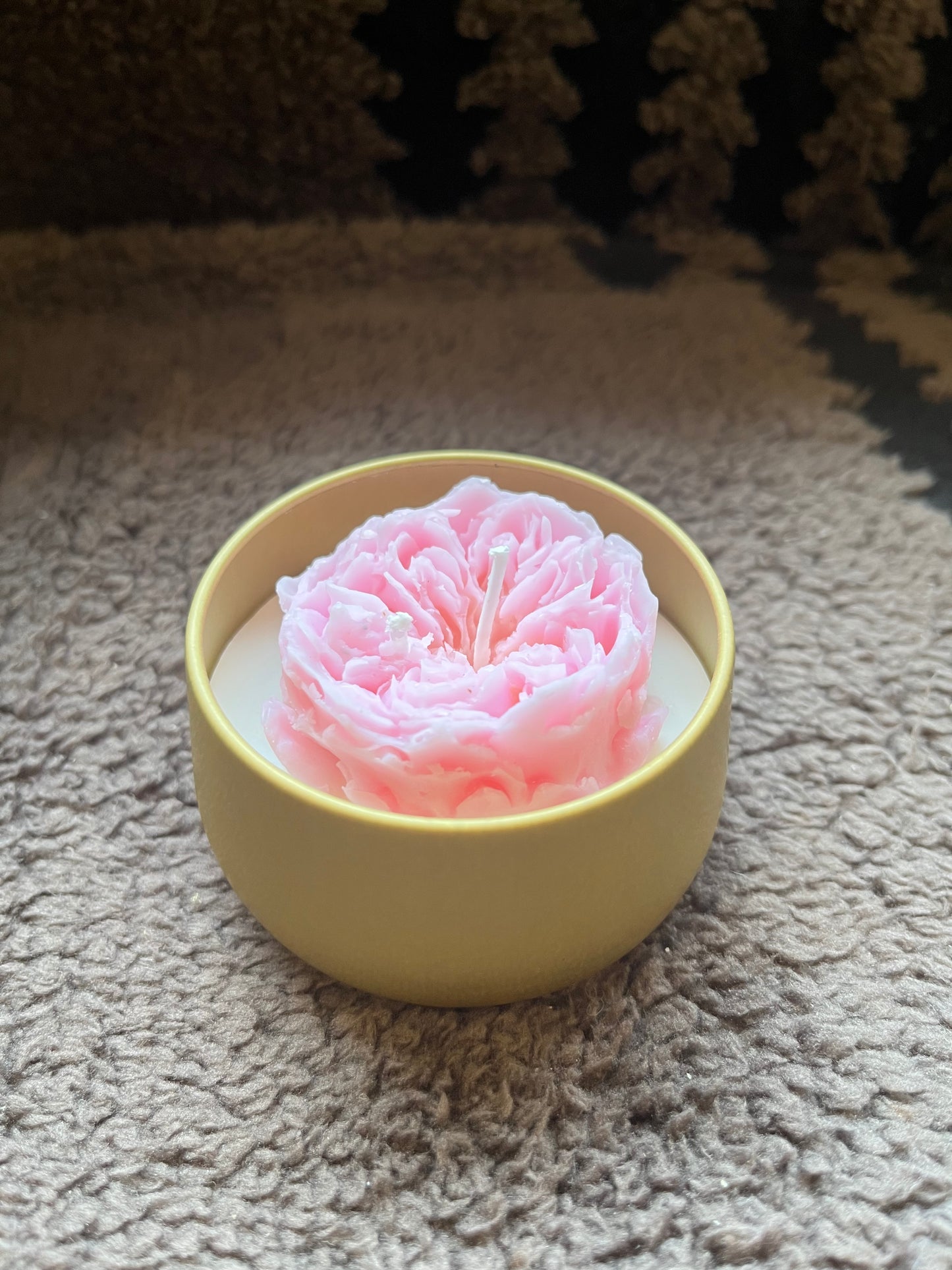 English Roses Pink Soy Wax Candle