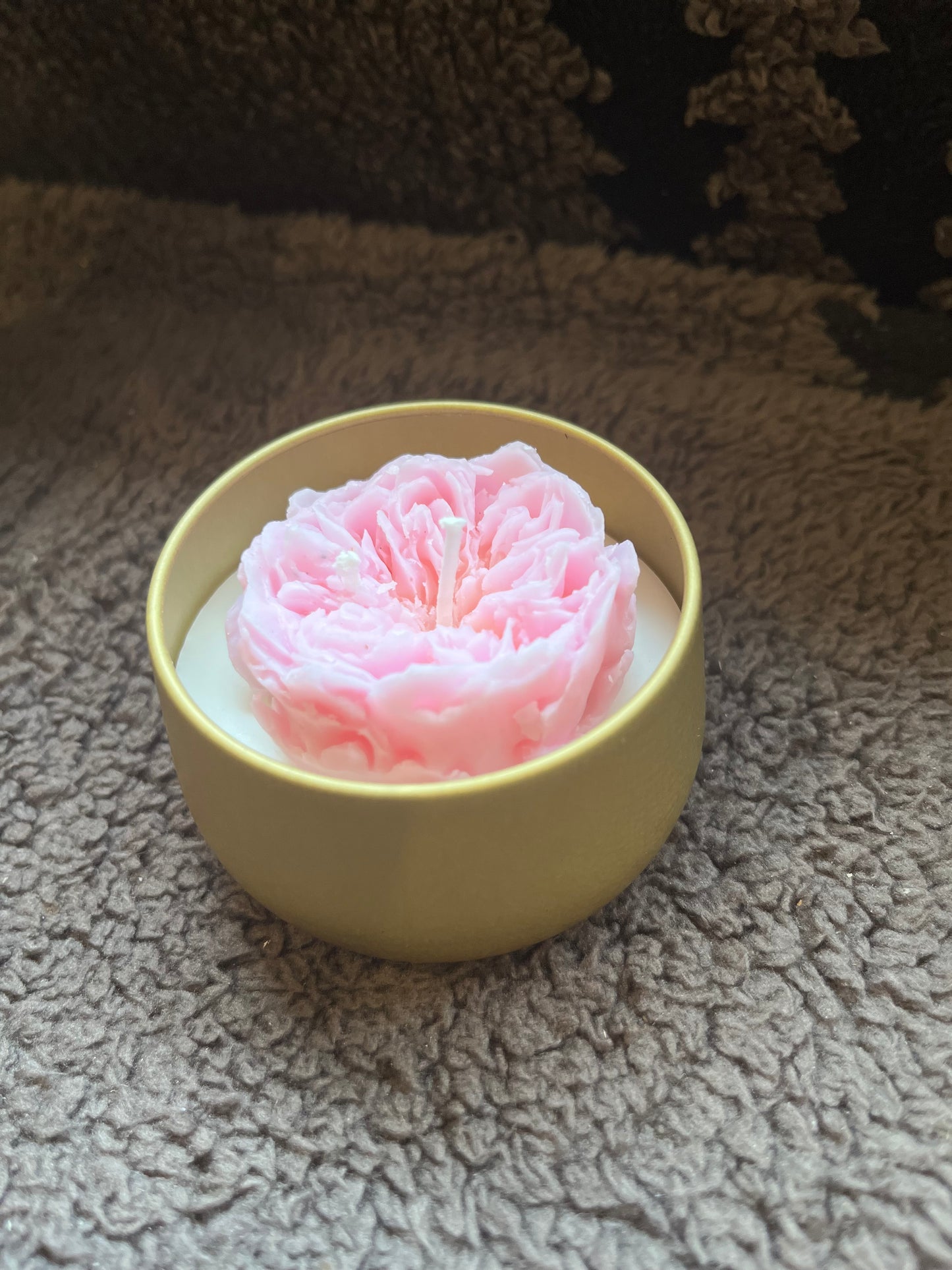 English Roses Pink Soy Wax Candle